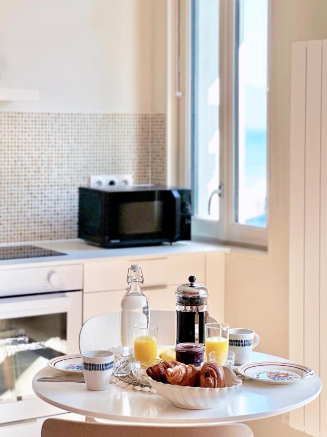 Villa Adele, Bow-Window Vue Mer - Appt 02 Mers-les-Bains Eksteriør bilde