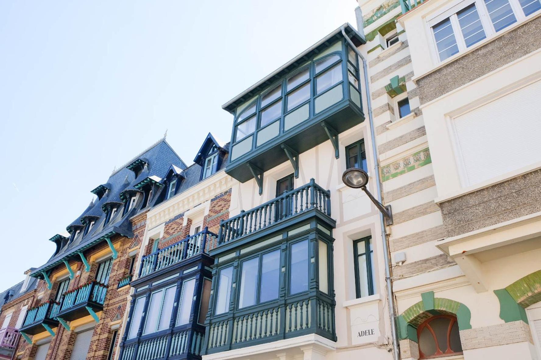 Villa Adele, Bow-Window Vue Mer - Appt 02 Mers-les-Bains Eksteriør bilde